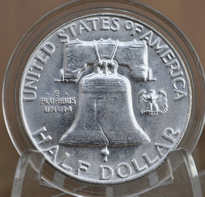 1959 Franklin Half Dollar P&D Mints - Circulated to BU, Choose by Grade and Mint - 1959 Silver Half Dollar 1959 D Franklin Half Dollar 1959P