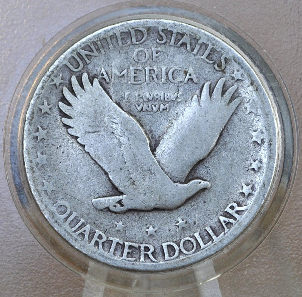 1929-S Standing Liberty Silver Quarter - Choose by Grade / Condition - Great Date - Liberty Standing Liberty Quarter 1929 S