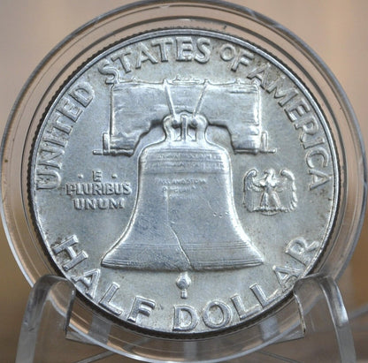 1956 Franklin Half Dollar- Choose by Grade / Condition - Good Date - 1956P Silver Half Dollar - Philadelphia Mint