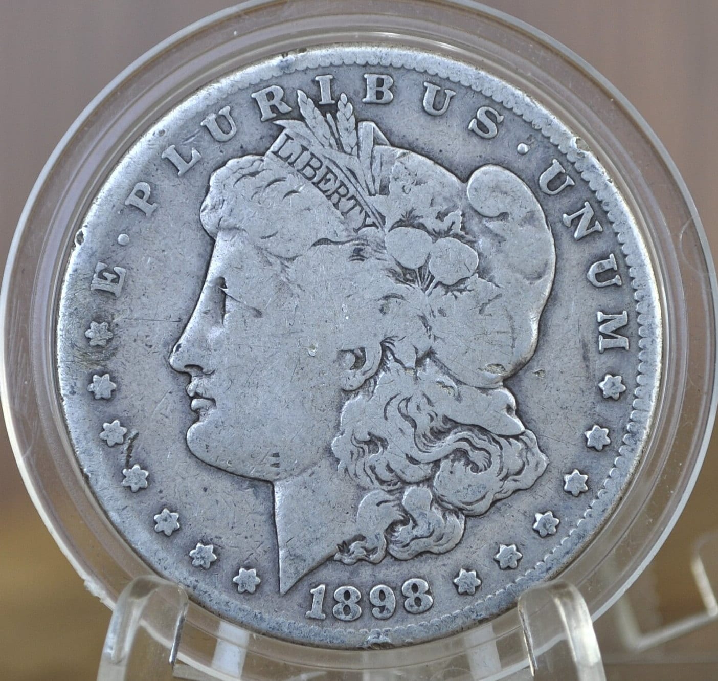 1898-S Morgan Silver Dollar - Choose by Grade / Condition - Great Date - 1898 S Morgan Dollar - San Francisco Mint