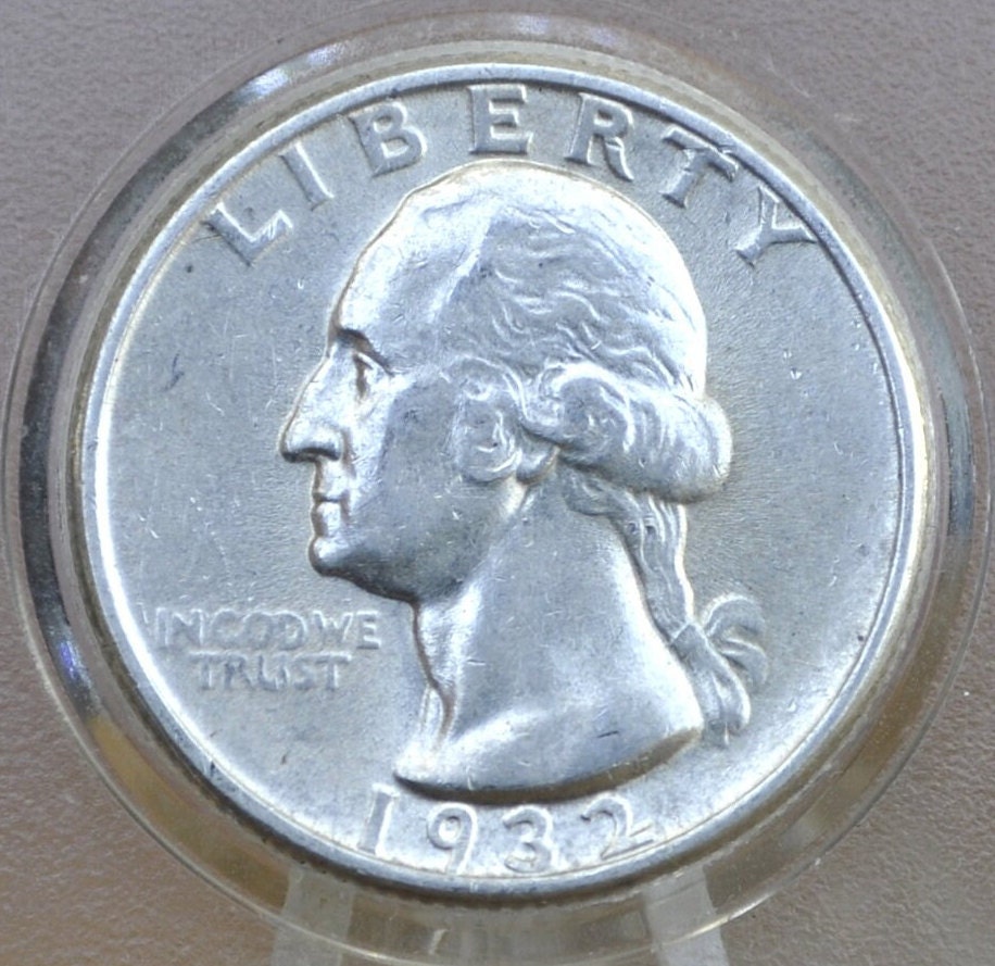 1932 Washington Silver Quarter - Choose by Grade / Condition - Philadelphia Mint 1932 P Quarter Silver Quarter 1932 P