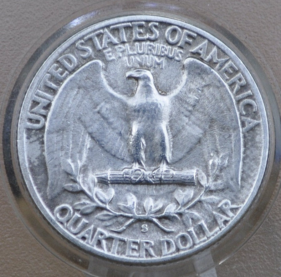 1953 S Washington Quarter - 1953 Washington Quarter - 1953 S Silver Quarter - 1953 Washington Silver Quarter - San Francisco Mint