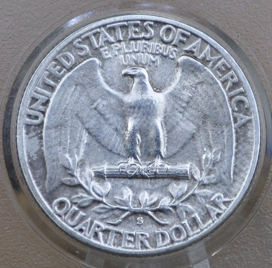 1953 S Washington Quarter - 1953 Washington Quarter - 1953 S Silver Quarter - 1953 Washington Silver Quarter - San Francisco Mint