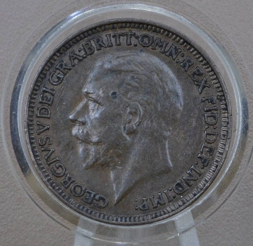 1920's One Farthing Great Britain - Great grade / condition - UK 1 Farthing 1920 to 1928 - King George V - British Farthing