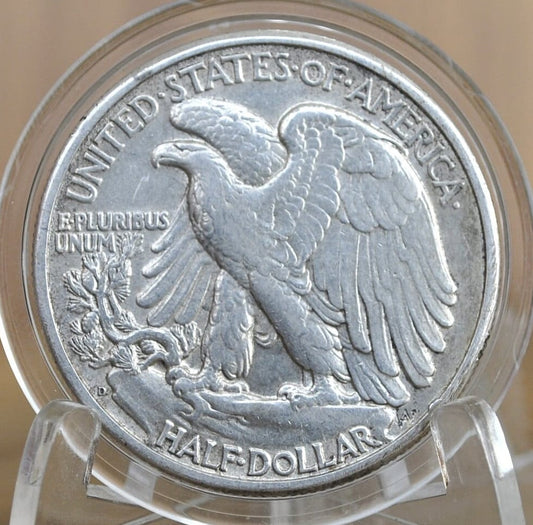 1946-D Walking Liberty Silver Half Dollar - Choose by Grade - Denver Mint - WWII Era Coin - 1946D / 1946 D WLH