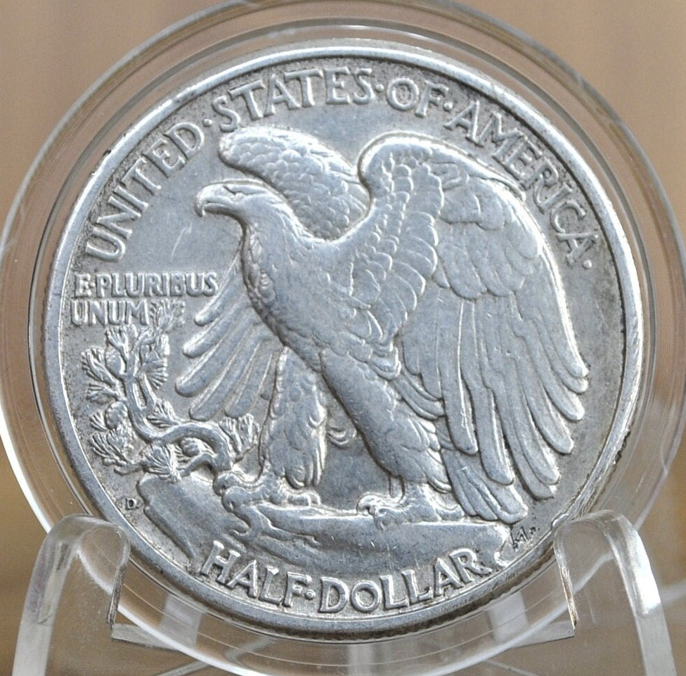 1946-D Walking Liberty Silver Half Dollar - Choose By Grade - Denver Mint - Wwii Era Coin - 1946D / 1946 D Wlh