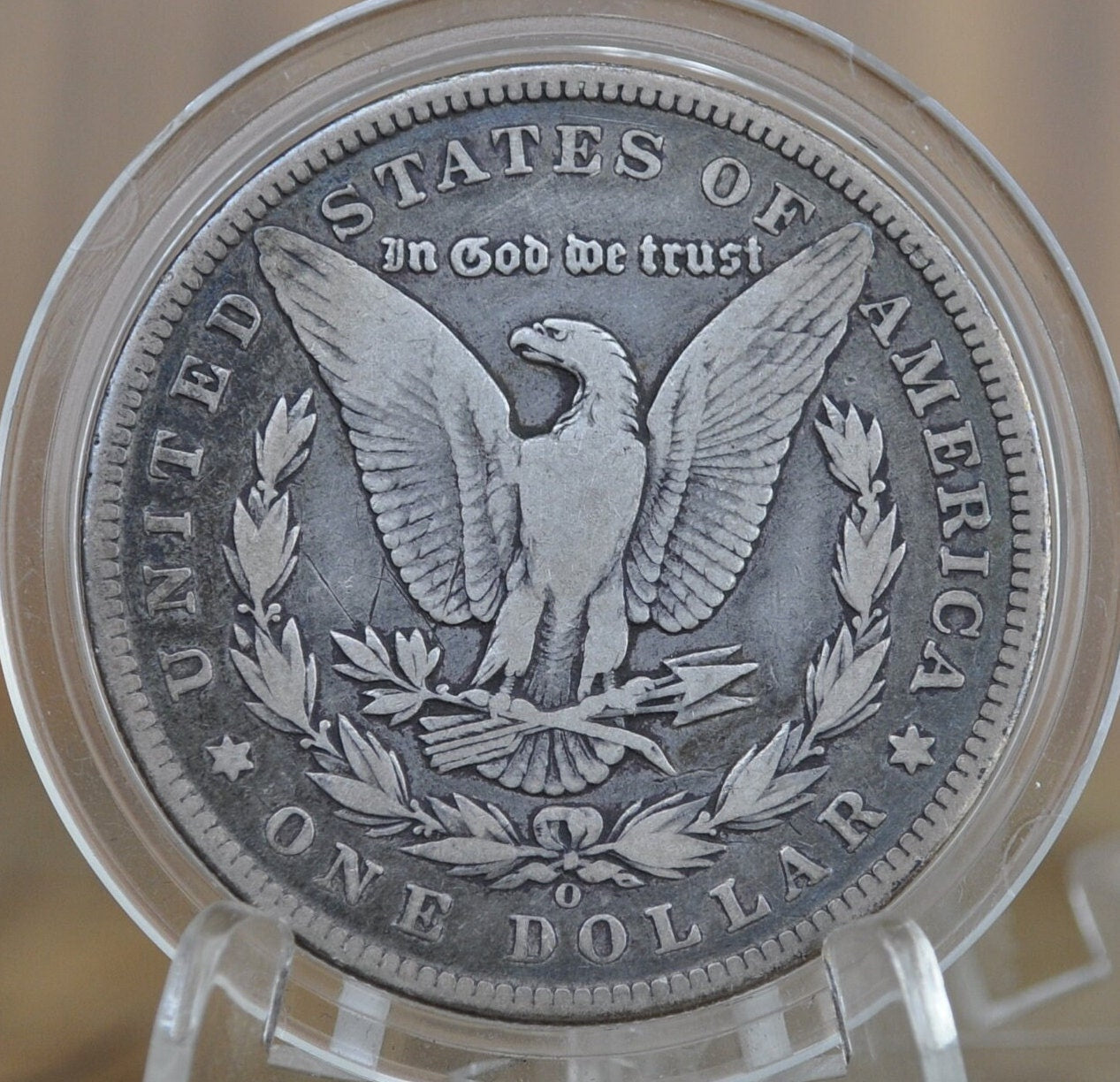 1893-O Morgan Dollar - F (Fine) Grade / Condition - 1893 O Morgan Silver Dollar 1893O Silver Dollar 1893 O Morgan Dollar - Tough Date