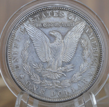 1885-S Morgan Silver Dollar - MS61 (Uncirculated) Grade / Condition, Toned - 1885 S Morgan Dollar Silver Dollar 1885S - Low Mintage Date