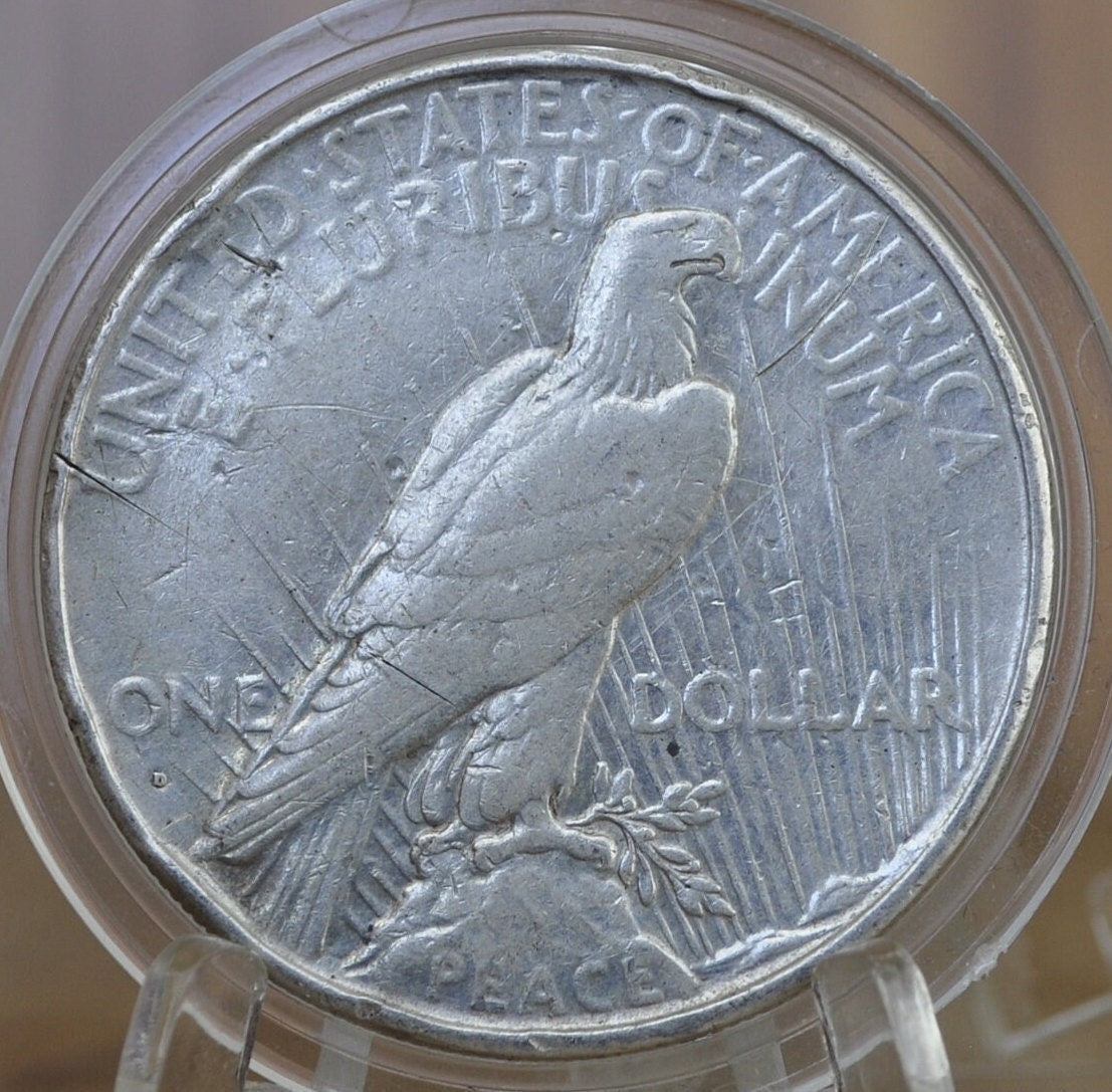 1934-D Peace Dollar - Choose by Grade - 1934 D Peace Silver Dollar - Denver Mint - Better Date & Mint - Silver Dollar 1934