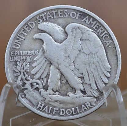 1942-S Walking Liberty Silver Half Dollar - Choose by Grade - San Francisco Mint - 1942S, 1942 S Half Dollar