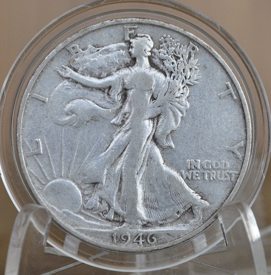 1946-S Walking Liberty Silver Half Dollar - Choose by Grade - San Francisco Mint - WWII Era Coin - 1946S / 1946 S WLh