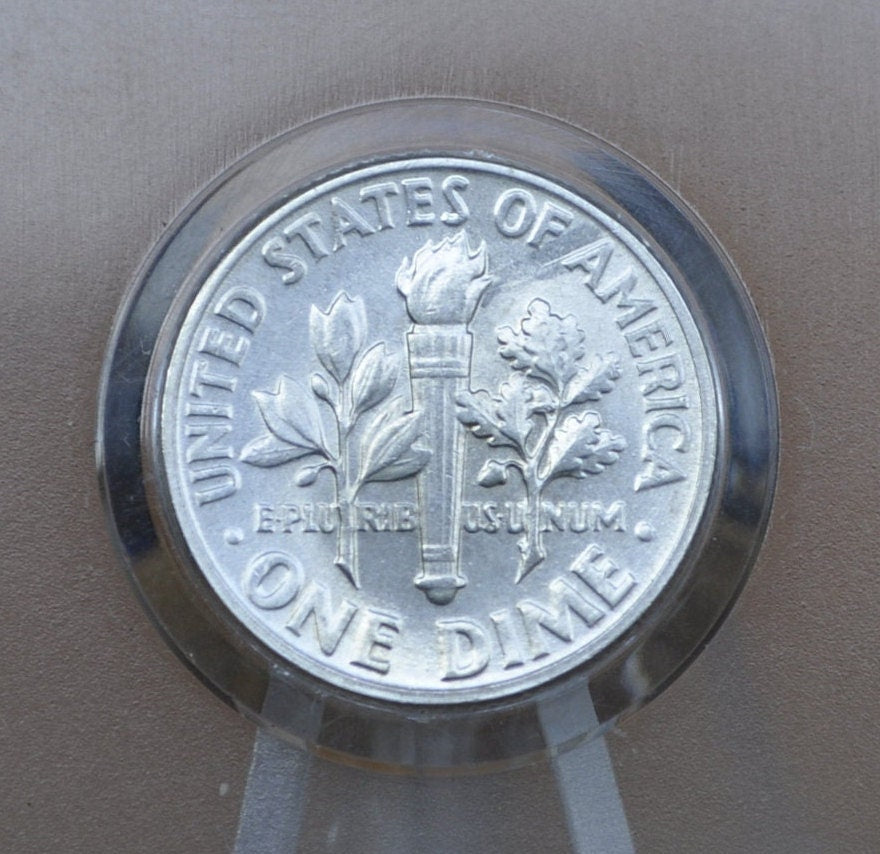 1954 PDS Roosevelt Silver Dimes - Choose Mint and Grade - Roosevelt Dime 1954 P, 1954 D Dime, 1954 S Dime - Circulated & Uncirculated Dimes