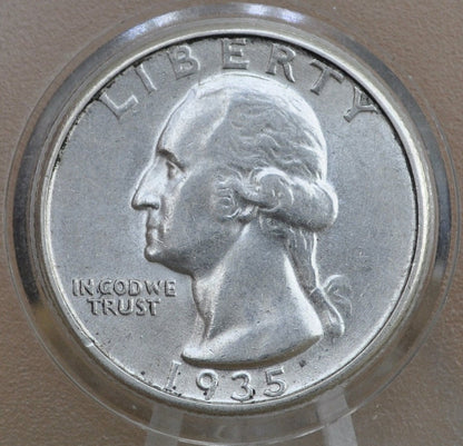 1935 Washington Silver Quarter - Choose by Grade - Philadelphia Mint - 1935 P Quarter 1935 P