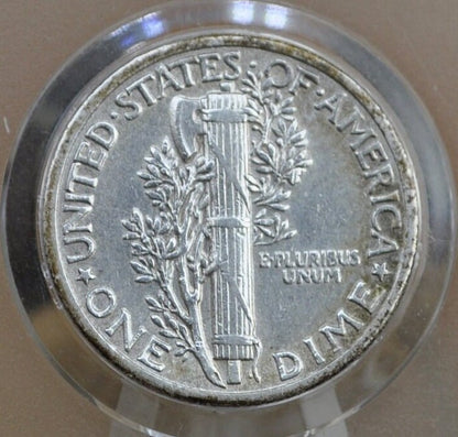 1935 Mercury Silver Dime P,D,S - Choose by Mint Mark and Grade - 1935 Silver Dime 1935 D Mercury Dime 1935 S Winged Liberty Head Dime