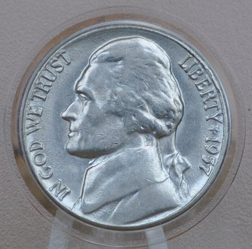 1957 P&D Jefferson Nickel - Choose by Mint and Grade / Condition - 1957 Jefferson Nickel 1957 P 1957 D Nickel