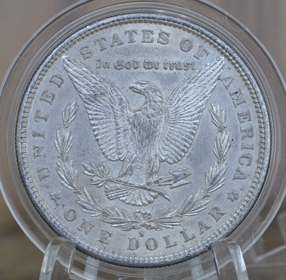1879-S Morgan Silver Dollar - Choose by Grade / Condition - Third Reverse 1879S Morgan Dollar 1879 S Morgan Dollar 1879 S Silver Dollar