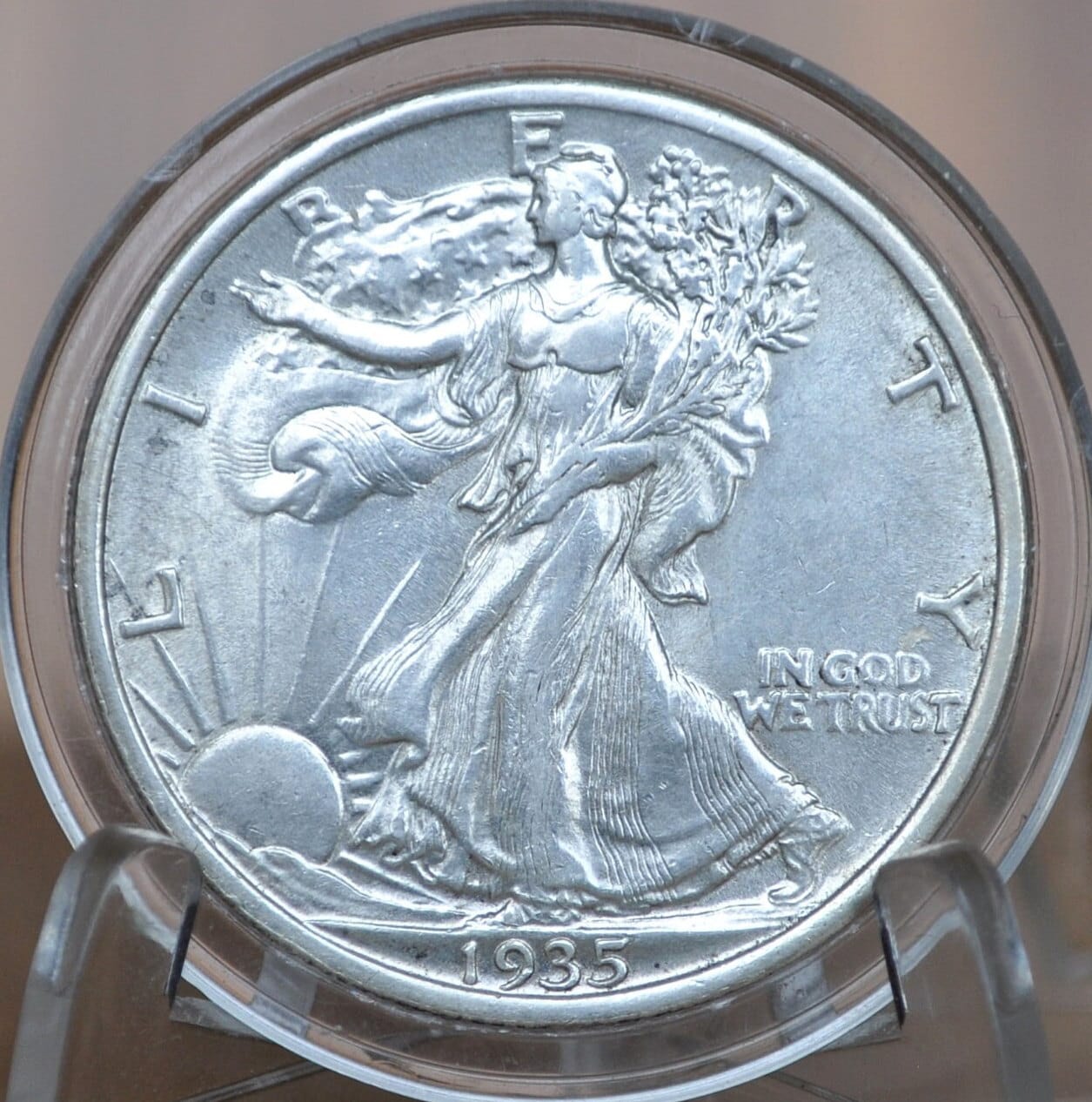 1935 Walking Liberty Silver Half Dollar - Choose by Grade - Philadelphia Mint - 1935-P Half Dollar / 1935P Liberty Walking Half Dollar