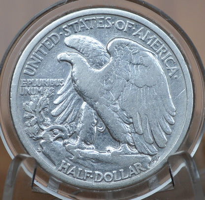 1929 D&S Walking Liberty Silver Half Dollar - D Mint 1929 Half Dollar / 1929 S Mint Half Dollar - 1929D Wlh 1929S - Better Date!