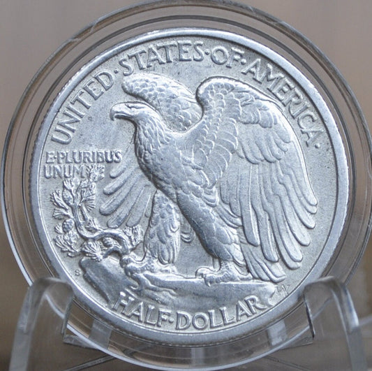 1941-S Walking Liberty Silver Half Dollar - F-AU (Fine to About Unc.) Choose by Grade - San Francisco Mint -1941S Half Dollar - Wlh 1941S