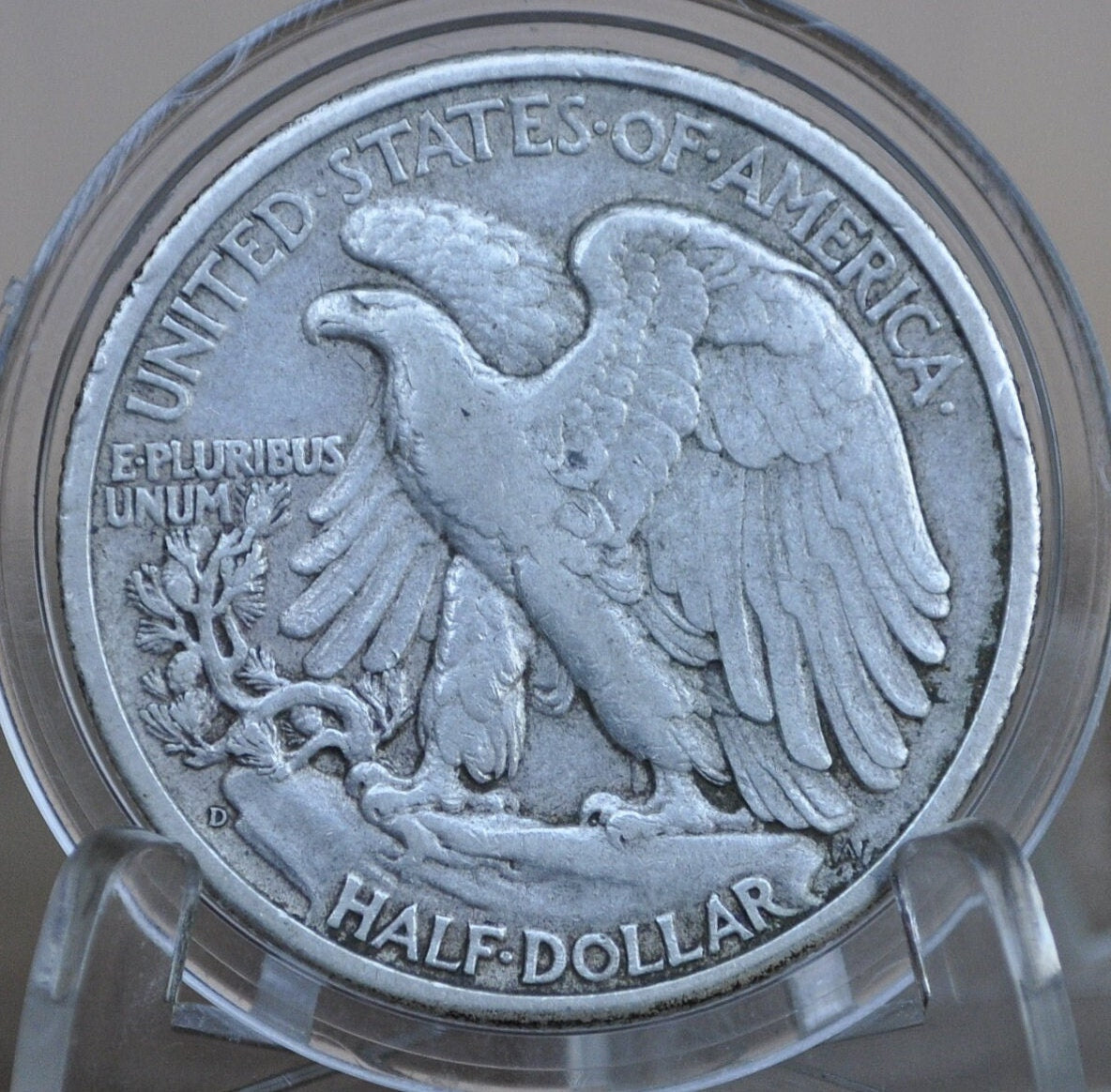 1944-D Walking Liberty Silver Half Dollar - Choose by Grade - Denver Mint - WWII Era Coin - Silver Half Dollar 1944 D WLH
