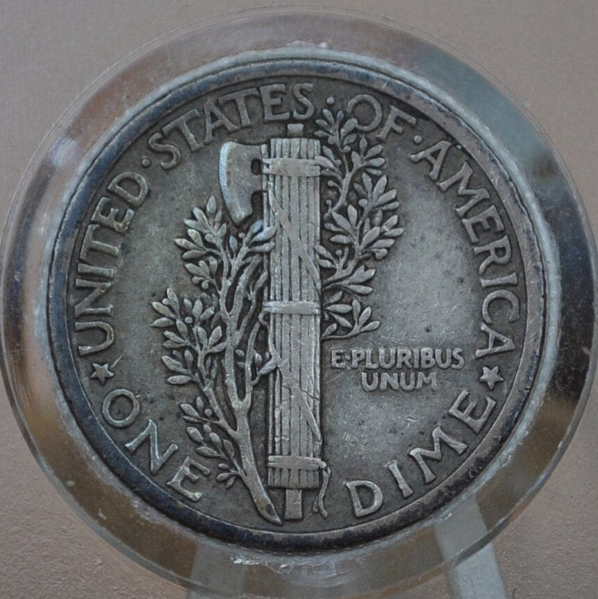 1916 Mercury Silver Dime - Choose by Grade / Condition - Philadelphia Mint - 1916 P Winged Liberty Head Silver Dime Mercury 1916P