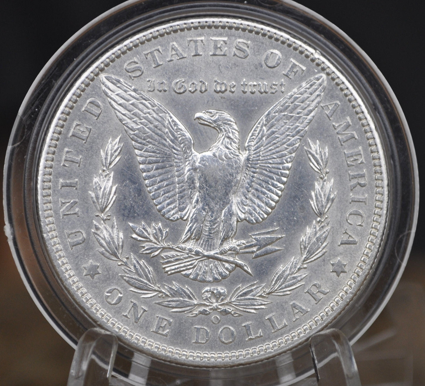 1902-O Morgan Silver Dollar - AU58 - 1902 O Morgan Dollar 1902 Silver Dollar New Orleans Mint