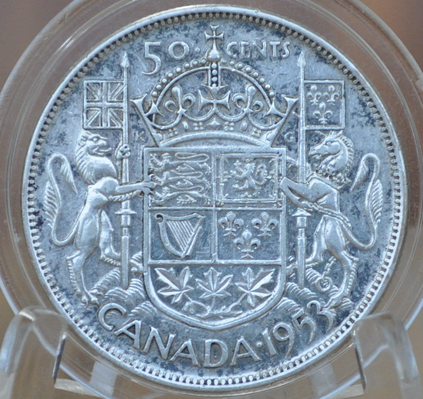 1940-1959 Canadian Silver Half Dollars - XF-BU (Extremely Fine to Unc.) - 80% Silver - 50 Cent Silver Canada Fifty Cents Canadian