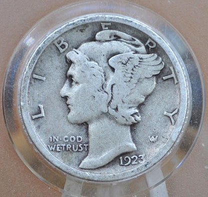 1923 Mercury Dime - Choose by Grade / Condition - Philadelphia Mint - Silver Dime - 1923-P Mercury Head Dime