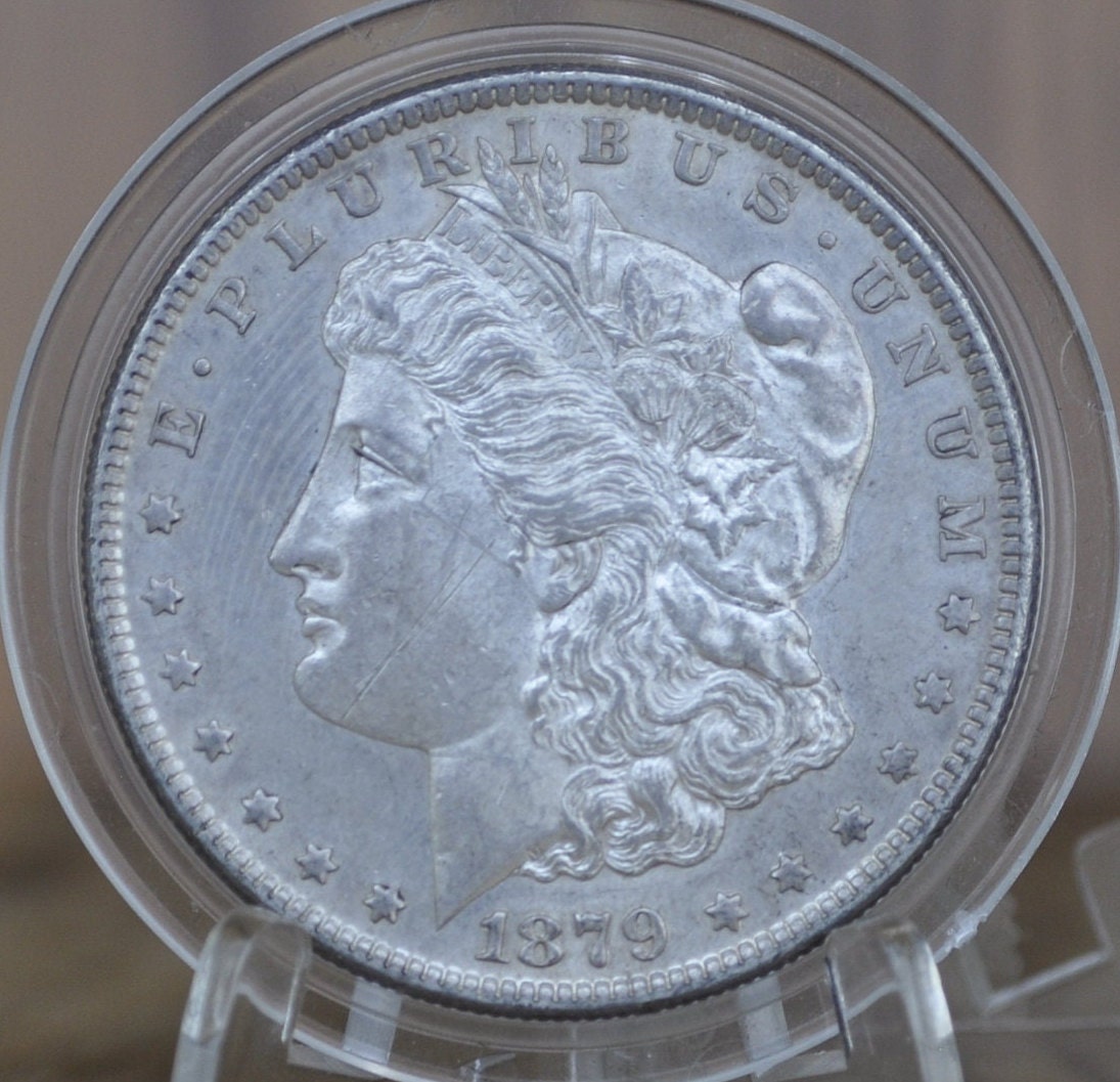 1879-S Morgan Silver Dollar - Choose by Grade / Condition - Third Reverse 1879S Morgan Dollar 1879 S Morgan Dollar 1879 S Silver Dollar
