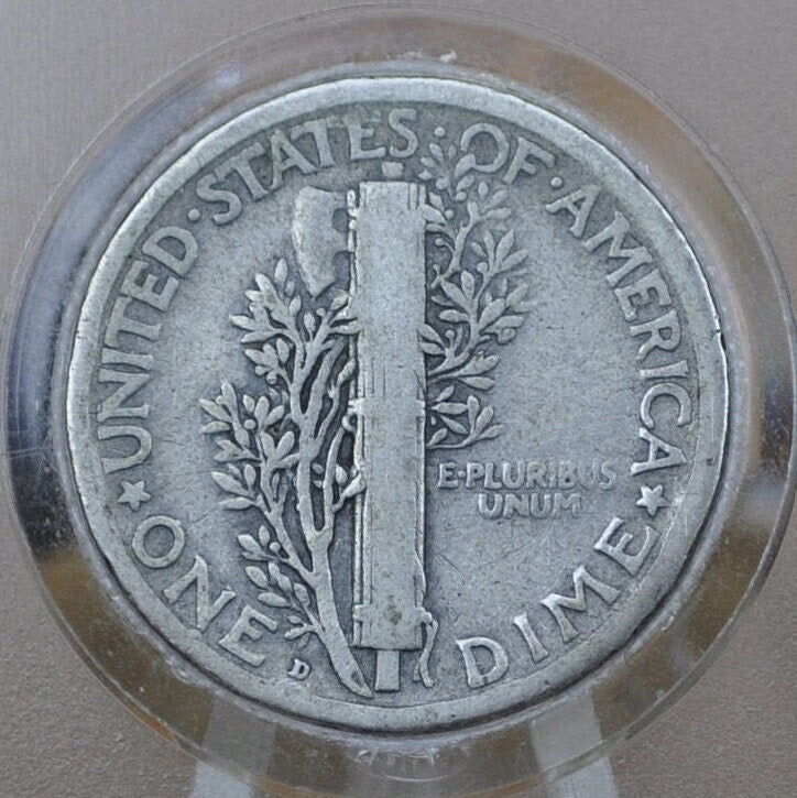 1921 P&D Mercury Silver Dimes -Key Date- Choose by Mint and Grade - Philadelphia and Denver Mints - 1921 Winged Liberty Head Dime 1921 Dime