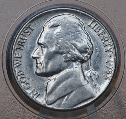 1953 Jefferson Nickel, PDS, Choose by Mint Mark and Grade - Nickel 1953 S Jefferson, Nickel 1953 P Jefferson, Nickel 1953 S Jefferson