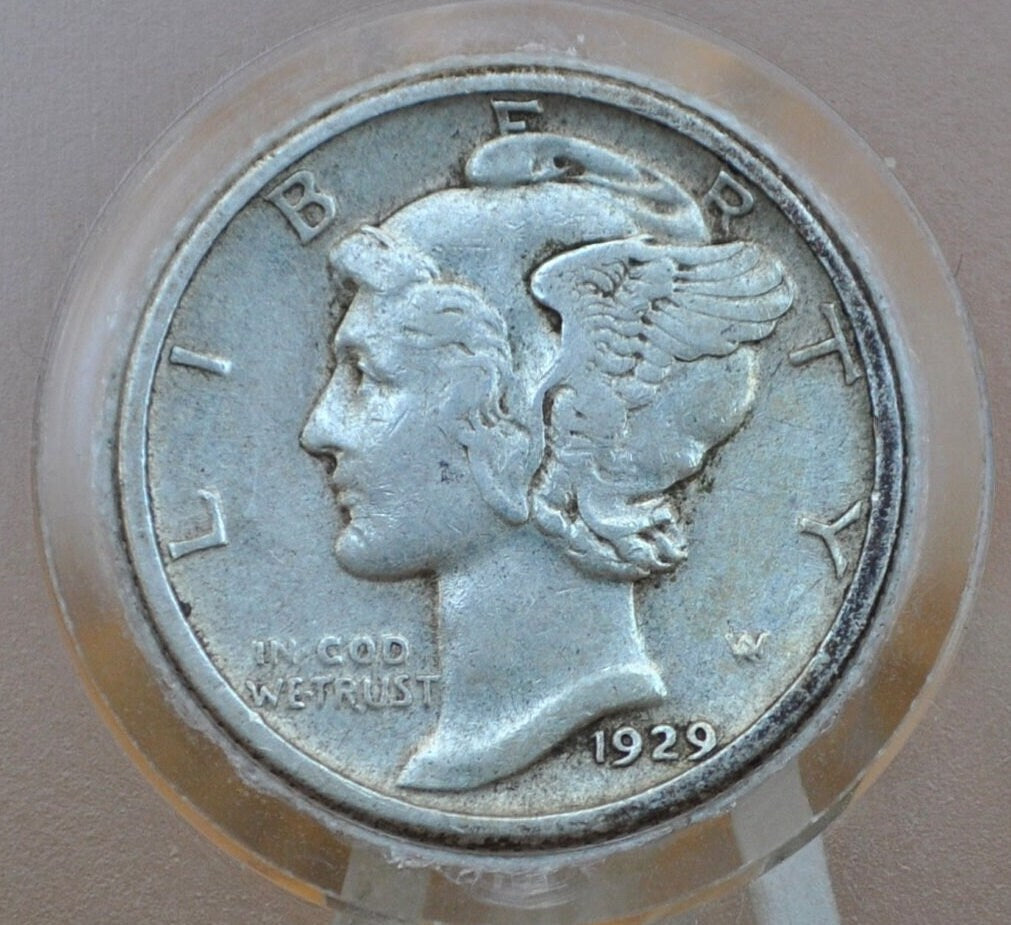 1929 Mercury Silver Dime - Choose by Grade - Philadelphia Mint