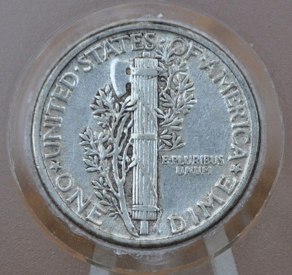 1929 Mercury Silver Dime - Choose by Grade - Philadelphia Mint - 1929 P Mercury Dime - 1929P Winged Liberty Head Dime
