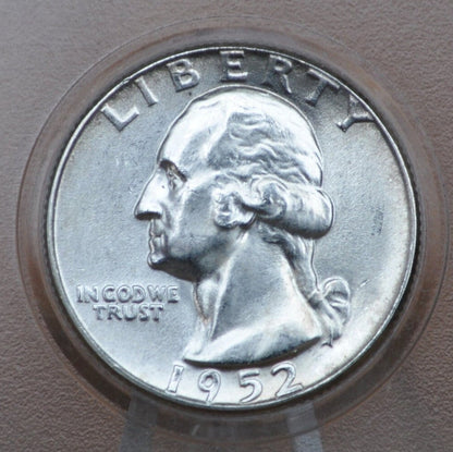 1952 P,D,S Washington Silver Quarters - Choose by Grade & Mint - Washington Quarter 1952 P Silver Quarter 1952D Quarter 1952S Washington