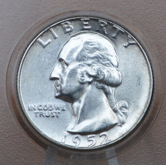 1952 P,D,S Washington Silver Quarters - Choose by Grade & Mint - Washington Quarter 1952 P Silver Quarter 1952D Quarter 1952S Washington