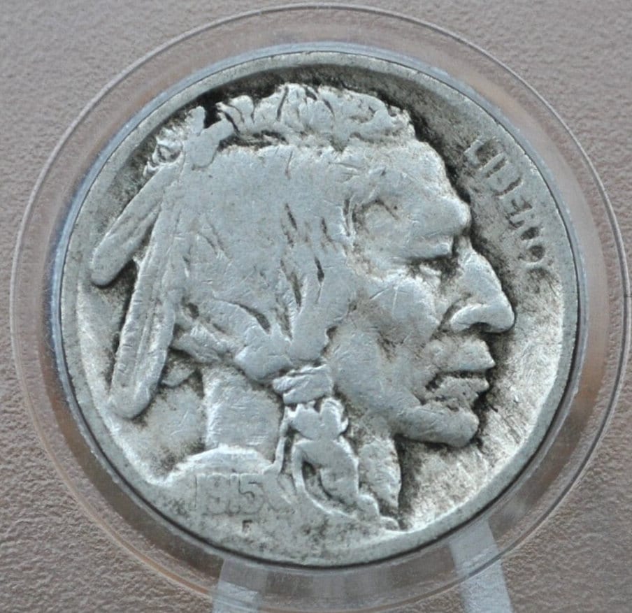 1915 Buffalo Nickel - Choose by Grade / Condition - Philadelphia Mint - 1915 P Nickel Indian Head Nickel 1915 - Vintage US Coin