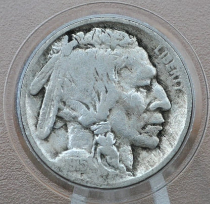 1915 Buffalo Nickel - Choose by Grade / Condition - Philadelphia Mint - 1915 P Nickel Indian Head Nickel 1915 - Vintage US Coin