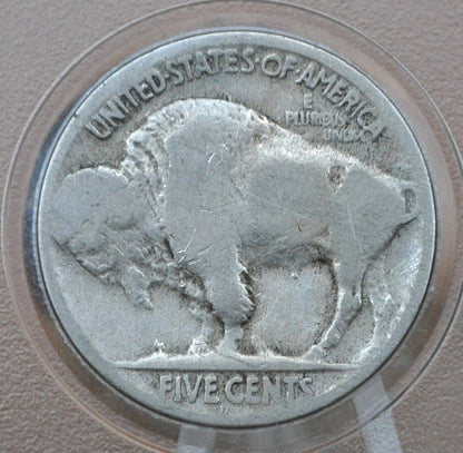 1917-D Buffalo Nickel - 3 1/2 Leg Variety - VG+ Grade / Condition - Semi-Key Date & Rare Variety - 1917 D Indian Head Nickel 1917 D 3 Leg