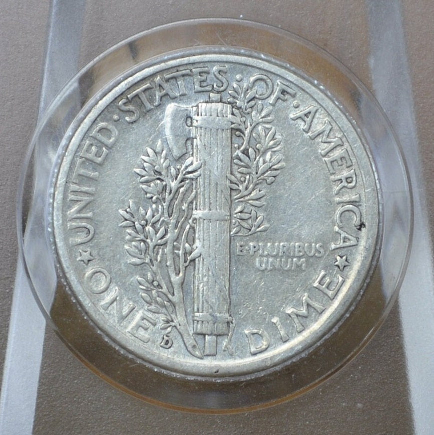 1931-D Mercury Silver Dime - Choose by Grade / Condition - Denver Mint - 1931 D Winged Liberty Dime - Semi-Key Date