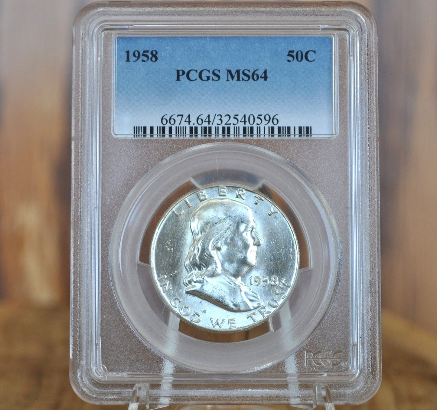 1958 P&D Franklin Half Dollar - Choose by Mint and Grade - 1958 D Franklin Silver Half Dollar 1958 P Franklin Silver Half Dollar