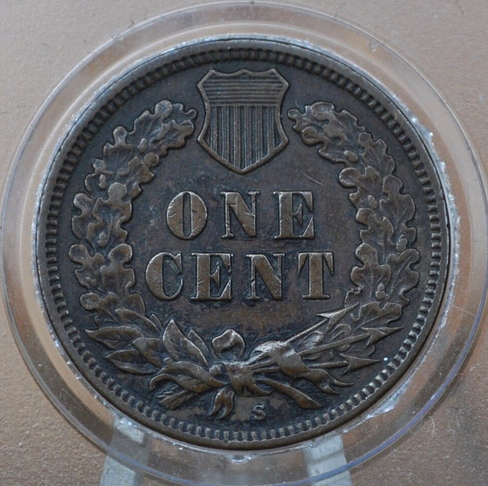 1908-S Indian Head Penny - Choose by Grade - Rare, Key Date - 1908 S US One Penny - 1908 S Indian Head Cent 1908 S
