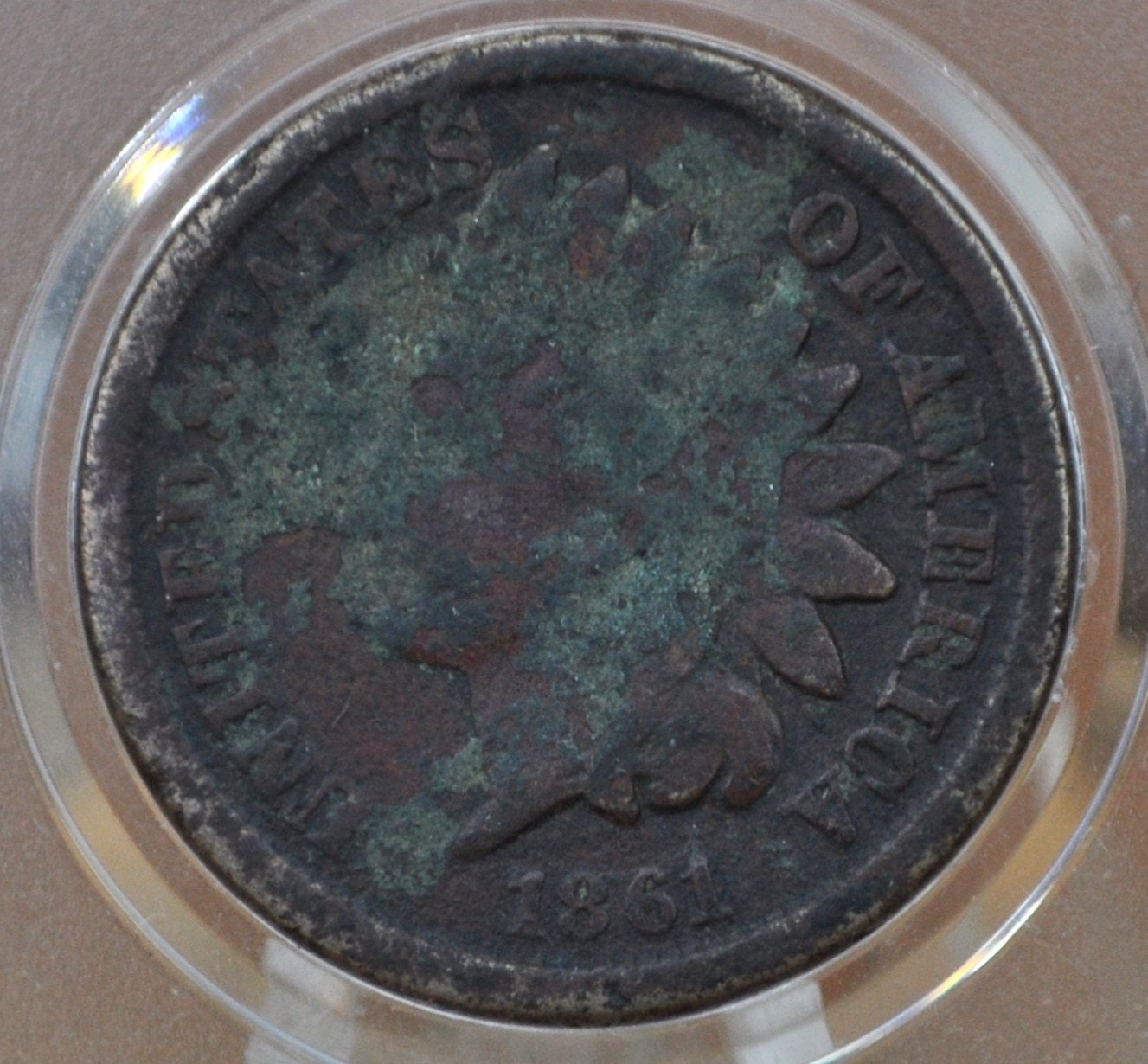 1861 Indian Head Penny - Choose by Grade - 1861 Cent One Cent US 1861 - Better Date, Harder to Find