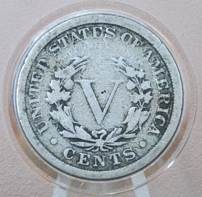 1883 V Nickel WITH Cents - Rarer Variety 1883 V Nickel W/Cents - First Year - Choose By Grade / Condition - 1883 Liberty Head Nickel