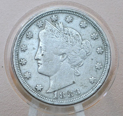 1883 Liberty Head V Nickel - Without Cents - Choose by Grade / Condition - 1883 V Nickel - First Year Produced