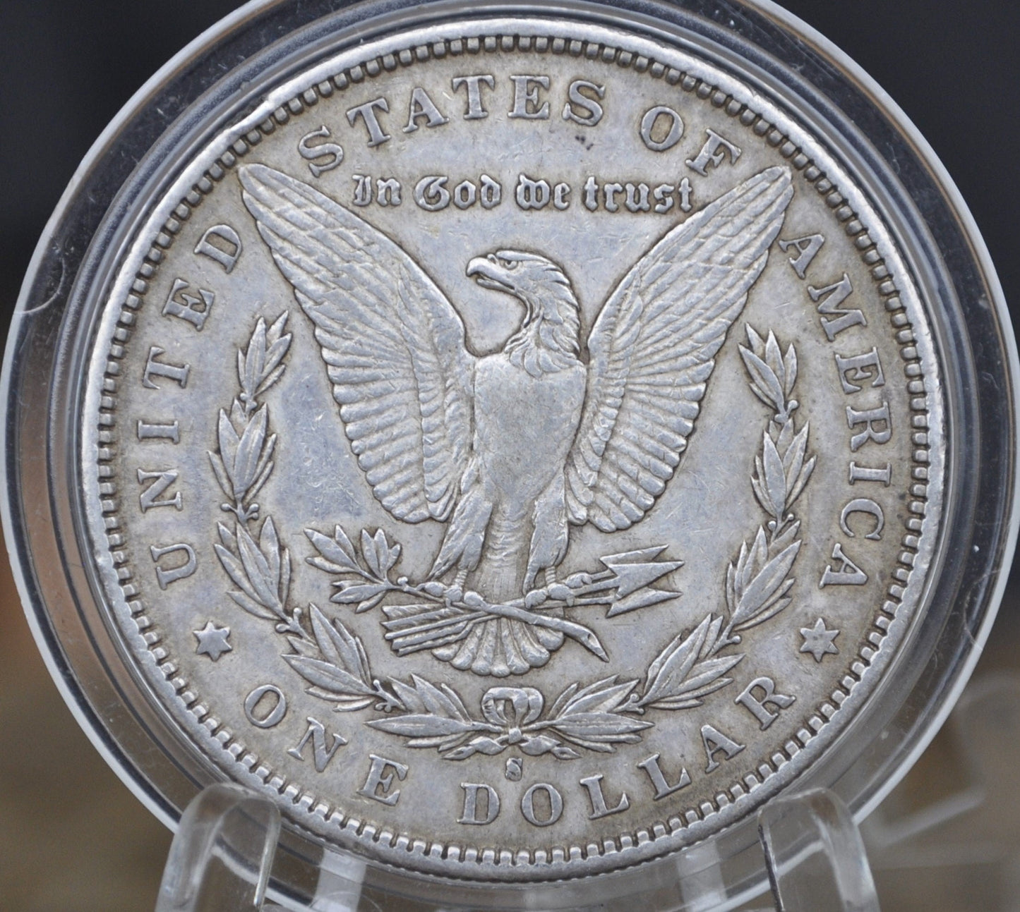 1891-S Morgan Silver Dollar - AU50 (About Uncirculated) - San Francisco Mint 1891 Morgan Dollar