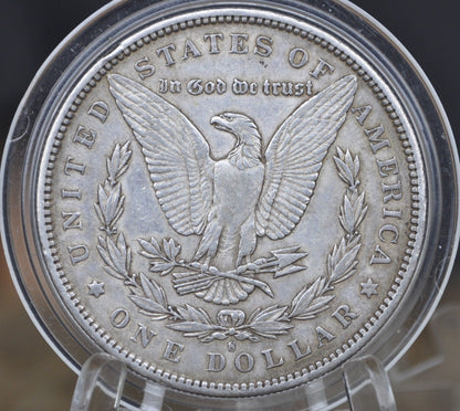 1891-S Morgan Silver Dollar - AU50 (About Uncirculated) - San Francisco Mint 1891 Morgan Dollar