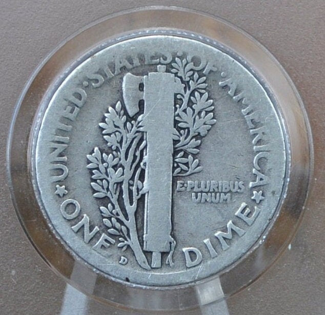 1927 Mercury Silver Dime P,D,S - Choose by Mint Mark and Grade - 1927 D Silver Dime 1927 S Dime 1927 P Winged Liberty Head Dime