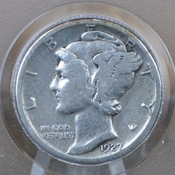 1927 Mercury Silver Dime P,D,S - Choose by Mint Mark and Grade - 1927 D Silver Dime 1927 S Dime 1927 P Winged Liberty Head Dime