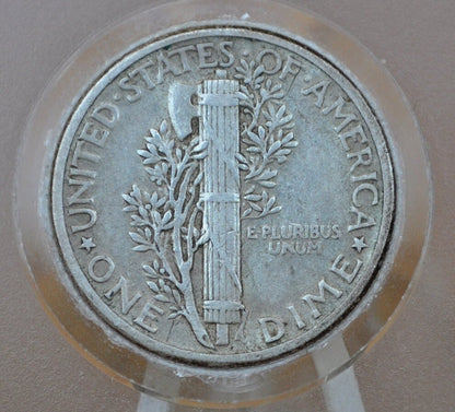 1929 Mercury Silver Dime - Choose by Grade - Philadelphia Mint - 1929 P Mercury Dime - 1929P Winged Liberty Head Dime