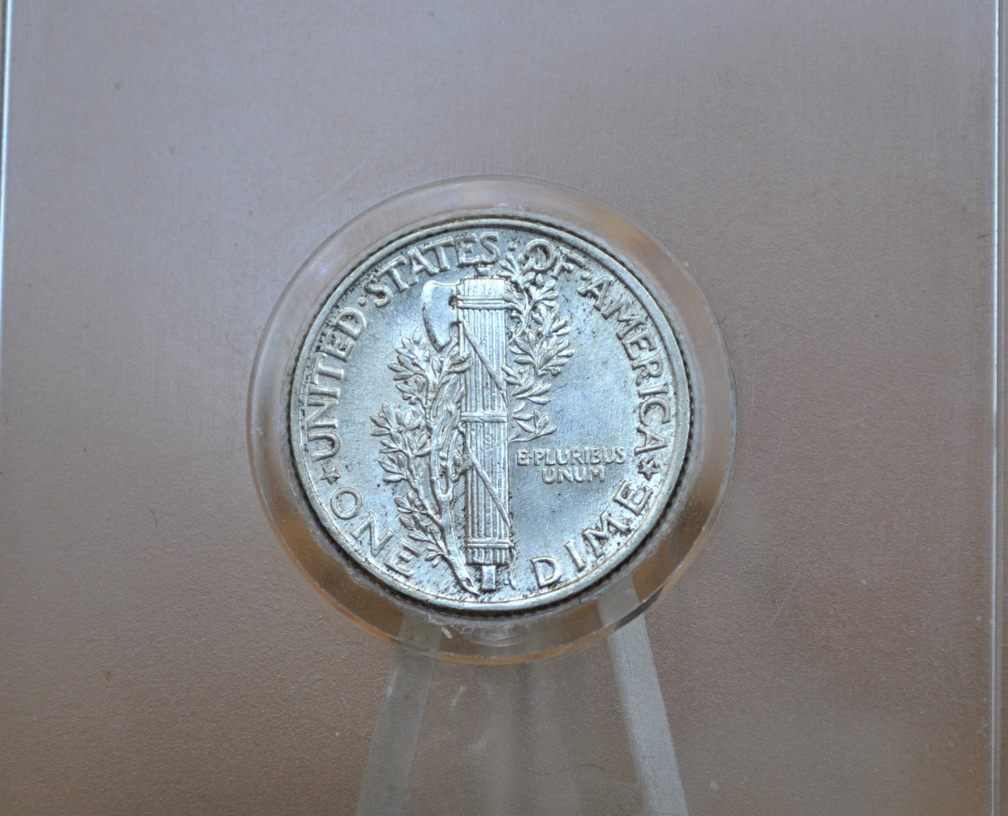 1941 Mercury Dime - MS62 (Uncirculated) Full Split Bands - Philadelphia Mint - 1941 FB Liberty Head Dime - 1941P Mercury Dime Full Band